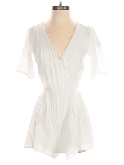 Pre-owned Trixxi Cocktail Dress In White
