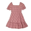Trixxi Girl Big Kid Girls Belted Short Sleeve A-line Dress In Pink