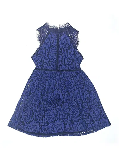 Pre-owned Trixxi Girl Kids' Dress In Blue