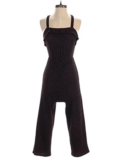 Pre-owned Trixxi Jumpsuit In Brown