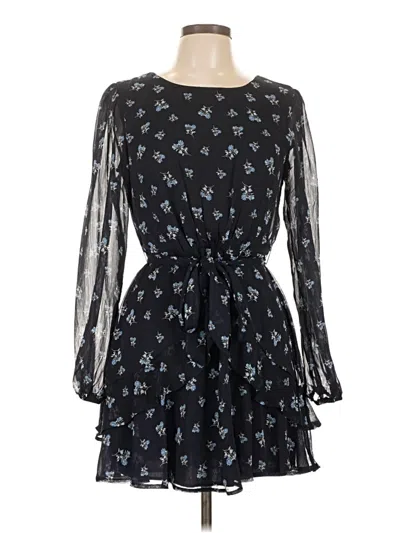 Pre-owned Trixxi Kimono In Black