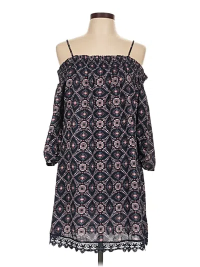 Pre-owned Trixxi Kimono In Blue