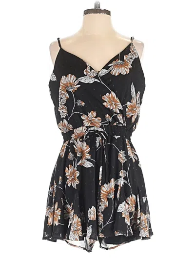 Pre-owned Trixxi Romper In Black