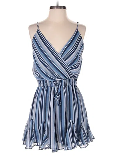 Pre-owned Trixxi Romper In Blue