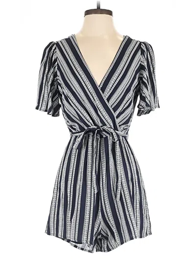 Pre-owned Trixxi Romper In Blue