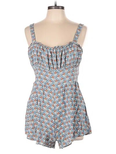 Pre-owned Trixxi Romper In Blue