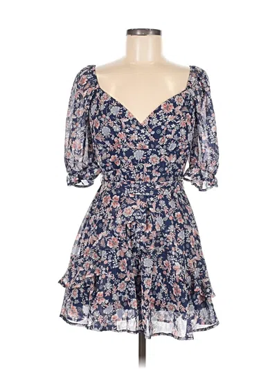 Pre-owned Trixxi Romper In Blue