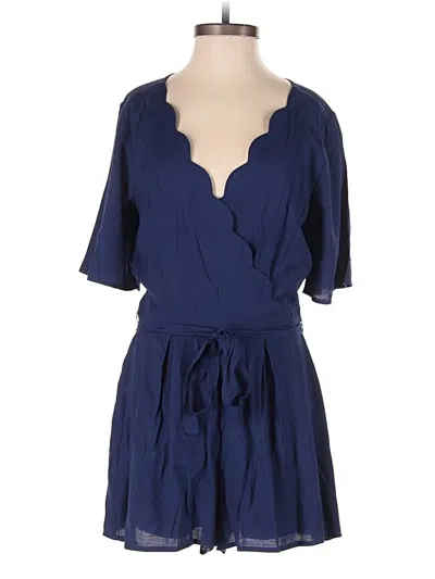 Pre-owned Trixxi Romper In Blue