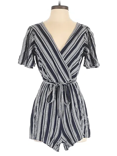 Pre-owned Trixxi Romper In Blue
