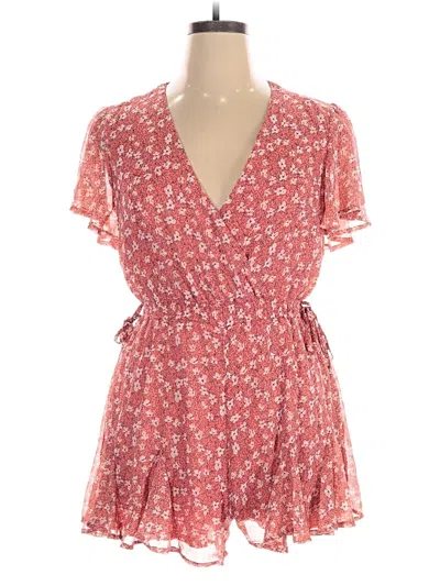 Pre-owned Trixxi Romper In Brown