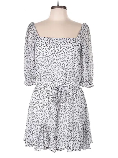 Pre-owned Trixxi Romper In Gray
