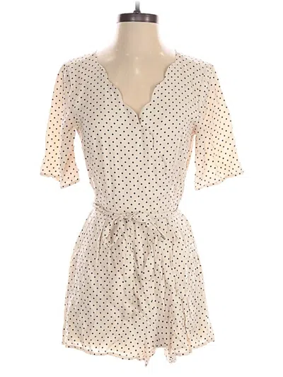 Pre-owned Trixxi Romper In Ivory