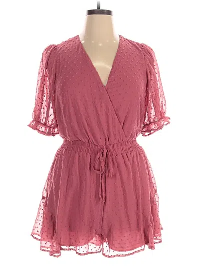 Trixxi Romper In Pink