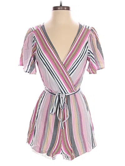 Pre-owned Trixxi Romper In Purple