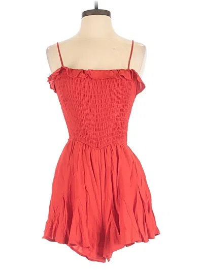 Pre-owned Trixxi Romper In Red