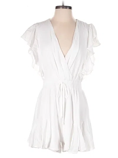 Pre-owned Trixxi Romper In White