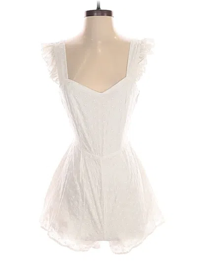 Pre-owned Trixxi Romper In White