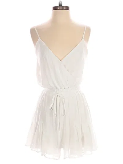 Pre-owned Trixxi Romper In White