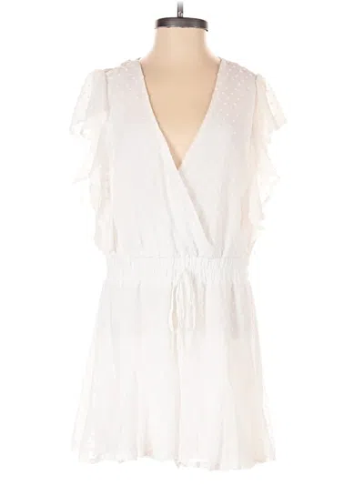 Pre-owned Trixxi Romper In White