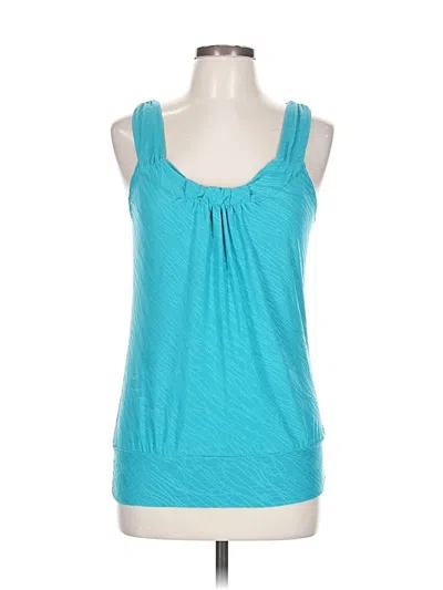 Pre-owned Trixxi Sleeveless Blouse In Blue