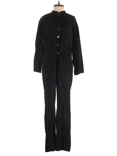 Pre-owned Trois Jumpsuit In Black