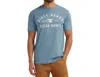 Troll Co. Dhcm Classic T-shirt In Slate Blue In Blue