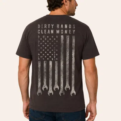 Troll Co. . Men's Brown Dhcm Flagship Graphic T-shirt