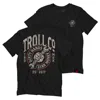 Troll Co. Men's Dhcm Wrencher T-shirt In Black In Black