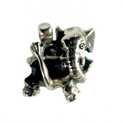 Trollbeads Women's Circus Elephant Bead In Silver