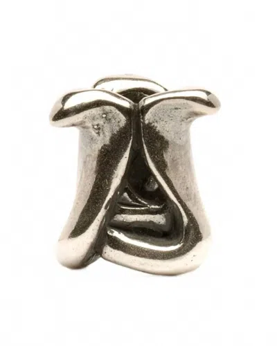 Trollbeads Women's Cobra Bead In Silver In Green