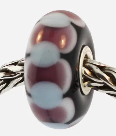 Trollbeads Women's Dolly Glass Bead Charm In Brown In Black