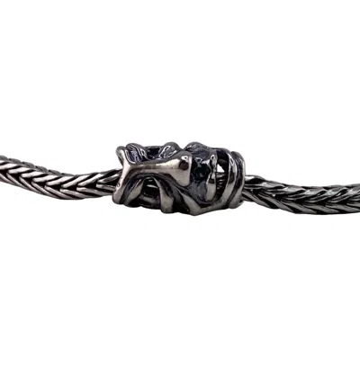 Trollbeads Women's Fabled Faces Bead In Silver In Pattern