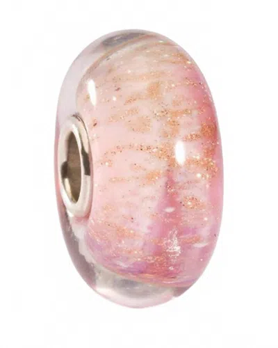 Trollbeads Women's Glass Beads Charm In Desert Rose In Pink