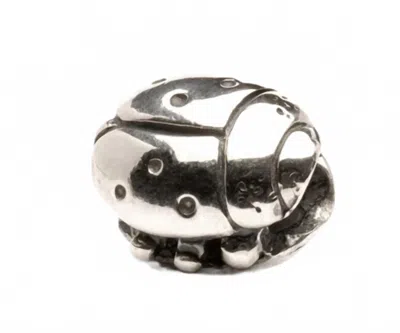 Trollbeads Women's Ladybug Beads In Silver In Purple
