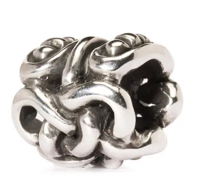Trollbeads Women's Midgard Serpent Bead Charm In Silver In Metallic