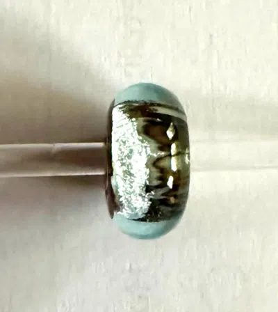 Trollbeads Women's Mountain Bead Charm In Silver In Blue