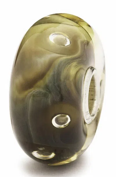 Trollbeads Women's Organic Bubbles Glass Bead Charm In Green