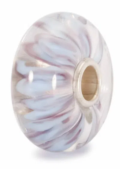 Trollbeads Women's Petals Glass Bead Charm In White In Multi