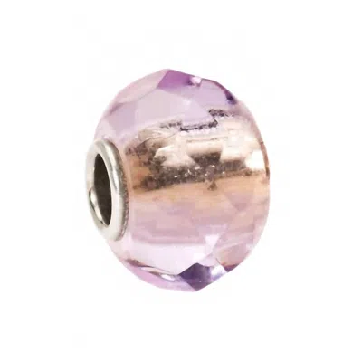 Trollbeads Women's Prism Glass Bead Charm In Lavender In Multi