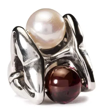 Trollbeads Women's Pure Passion Bead Charm In Silver In Multi