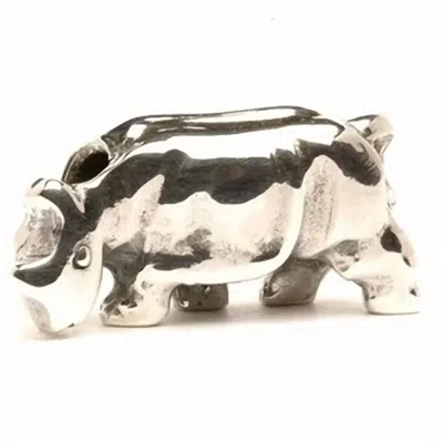 Trollbeads Women's Rhinoceros Bead In Silver