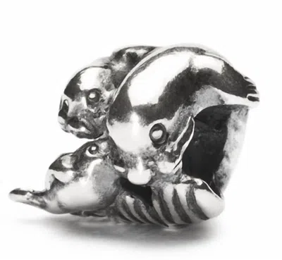 Trollbeads Women's Seal Family Bead Charm In Silver In Metallic