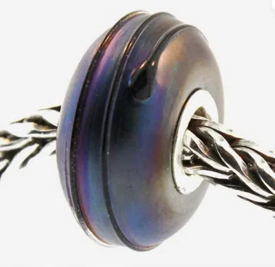 Trollbeads Women's Silk Glass Bead Charm In Black