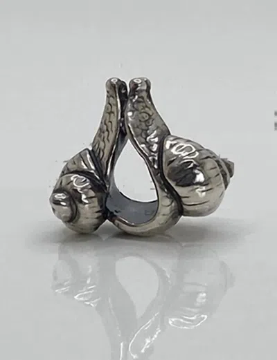 Trollbeads Women's Snails In Love Bead In Silver
