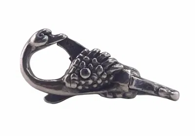 Trollbeads Women's Swan Lock Clasp In Silver In Gray