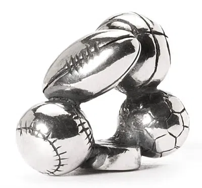 Trollbeads Women's Team Bead Charm In Silver
