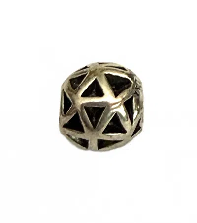 Trollbeads Women's Triangles Bead In Silver In Multi