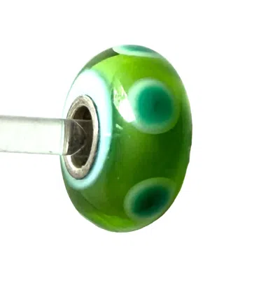 Trollbeads Women's Universal Unique Dot Bead Charm In Green