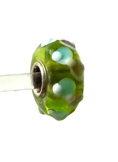 Trollbeads Women's Universal Unique Lace Bead Charm In Green
