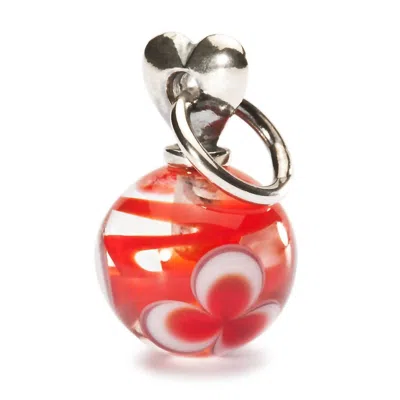 Trollbeads Women's Valentine Love Bead Charm In Red